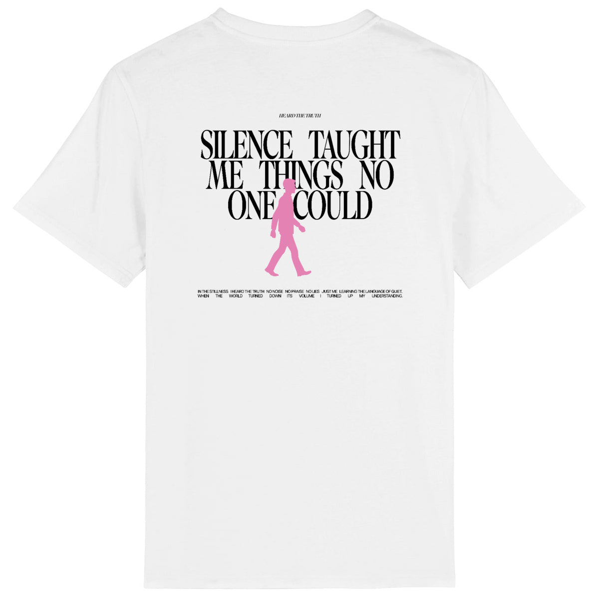 Lightweight unisex black T-shirt - Heard The Truth