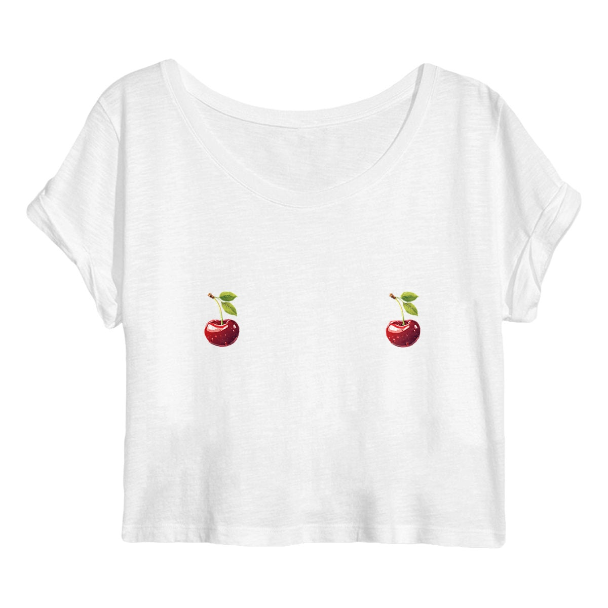 Test Fruit Crop Top