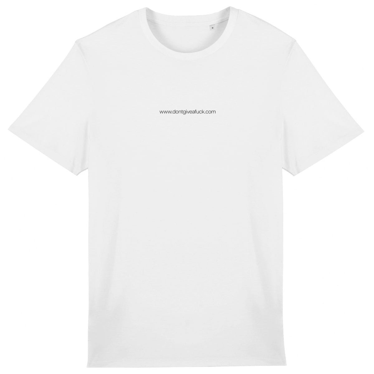 Lightweight unisex white T-shirt - www.idontgiveafuck.com